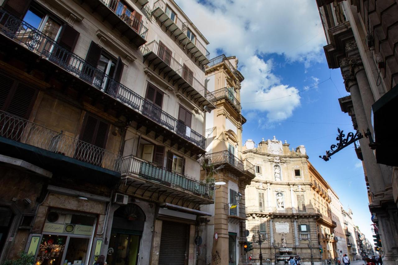 Quattro Canti Charming Flat Palermo Zewnętrze zdjęcie